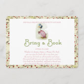 Breng een boek, Beatrix Potter, Rode Bloemen, Op m Informatiekaartje (Voorkant)