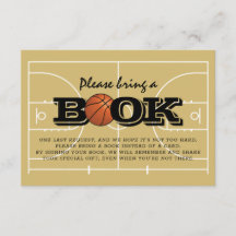 Breng een Boek | Coole Basketbal Baby Shower