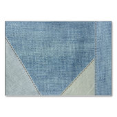 Breng een boek - Denim / Jeans Baby shower Kaarten (Achterkant)