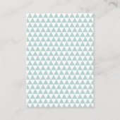 Breng een boek Kaart, Aztec, Arrows, Baby shower Informatiekaartje (Achterkant)