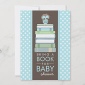 Breng een Boek met een Baby shower uitnodiging (Voorkant)