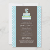 Breng een Boek met een Baby shower uitnodiging (Achterkant)