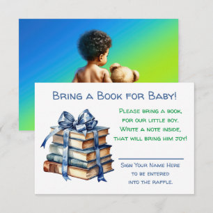 Breng een Boek voor Baby   BABY SHOWER Informatiekaartje