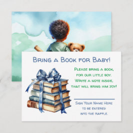 Breng een Boek voor Baby | BABY SHOWER Informatiekaartje