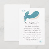 Breng een boek voor baby. Keukenwalvisdier Informatiekaartje (Voorkant / Achterkant)