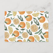 Breng een boek voor een baby-aanvraag. Waterverf c Informatiekaartje (Achterkant)