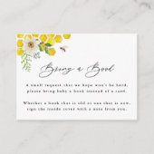 Breng een boek, Waterverf bij en madeliefjes Informatiekaartje (Voorkant)