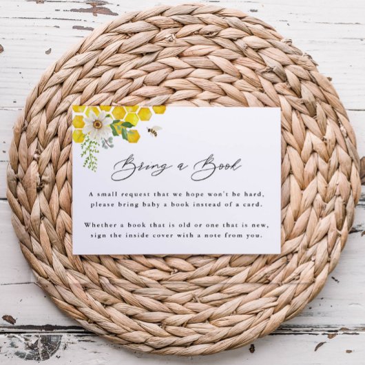 Breng een boek, Waterverf bij en madeliefjes Informatiekaartje