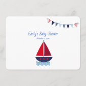 Breng een Boek, Zeilboten, Nautisch, Op maat Informatiekaartje (Achterkant)