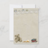 Breng een  foto van Boek Teddy - Dank u Bedankkaart (Achterkant)