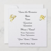 Breng een glimlach naar Iemand Uitnodiging (Achterkant)