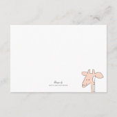 Breng een Kaart van de Safari van het BoekCute. Tu (Achterkant)