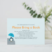 Breng een Kaart van het Blauwe Invoegsel van het B (Staand voorkant)