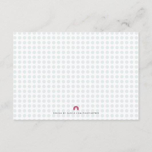 Breng een Kaart van het Blauwe Invoegsel van het B (Achterkant)