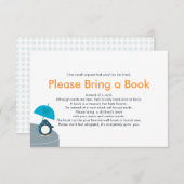 Breng een Kaart van het Blauwe Invoegsel van het B (Voorkant / Achterkant)