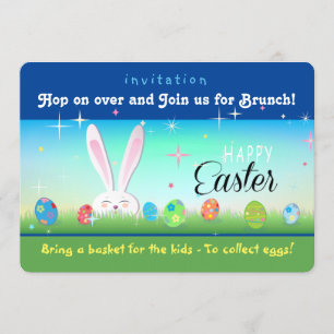 Breng een mandje mee voor de kinderen om eieren te kaart