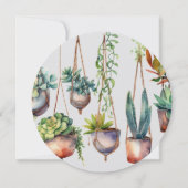 Breng een Plant House Party Kaart (Achterkant)