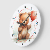 Breng glimlach naar je ruimte met ons charmante be grote klok (Hoek)