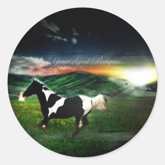 Breng goed nieuws Sticker (Voorkant)