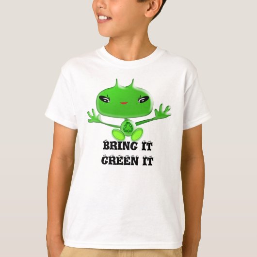 Breng Groene IT T-shirt (Voorkant)