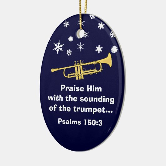 Breng hem met kerst met bruisend brutaal op. keramisch ornament (Links)