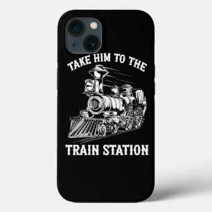 Breng hem naar de spoorweg van het treinstation. Case-Mate iPhone case