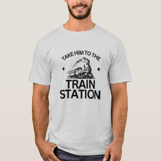 Breng hem naar het station t-shirt