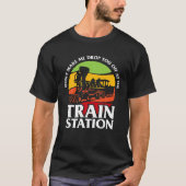 Breng hem naar het treinstation - Funny Dutton Yel T-shirt (Voorkant)