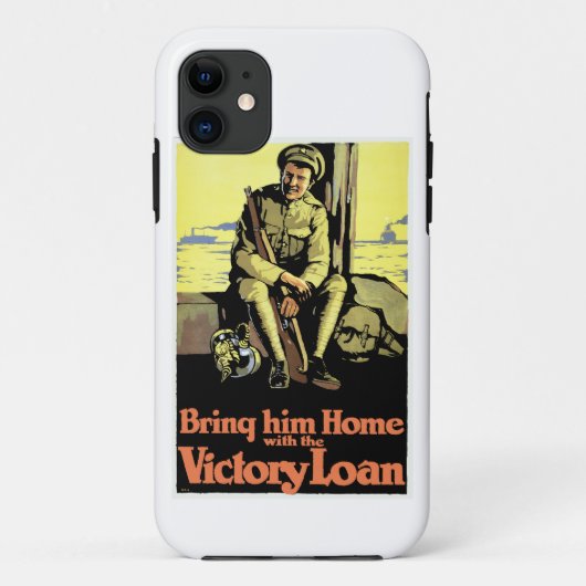 Breng hem naar huis met de Victory Loan Case-Mate iPhone Case (Achterkant)