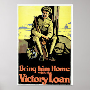 Breng hem naar huis met de Victory Loan Poster