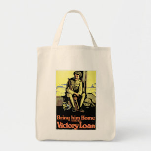 Breng hem naar huis met de Victory Loan Tote Bag