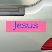 Breng hem op in Roze Bijbelprijsopgave Aanpassen Bumpersticker (Op auto)