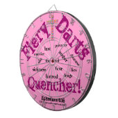 Breng hem op in Roze Bijbelprijsopgave Aanpassen Dartbord (Voorkant Rechts)