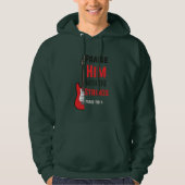 Breng hem op met de snaren psalm 150:4 hoodie (Voorkant)