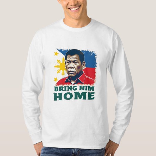 Breng Hem Thuis Supporter Digong Duterte T-shirt (Voorkant)