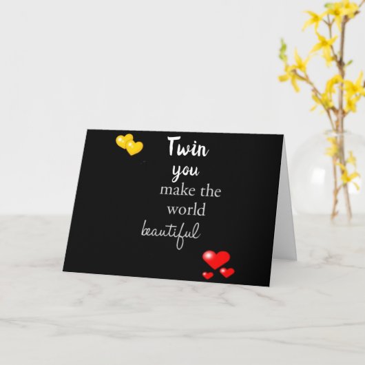 **BRENG HET BIRTHDAY-SIS** U MAAKT ALLE DINGEN BEA KAART (Gele Bloem)