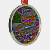 Breng het gebaar metalen ornament (Rechts)