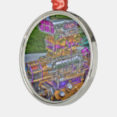 Breng het gebaar metalen ornament (Links)