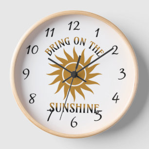Breng het gouden zonneschijn