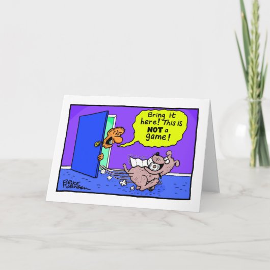 Breng het hier! Dit is geen spel! Kaart (Voorkant)
