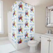 Breng het Hockey Goalie Waterverf Douchegordijn (In situ)