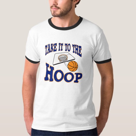 Breng het naar de Hoop - Basketball T-shirt (Voorkant)