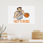 Breng het naar het gat poster (Keuken)