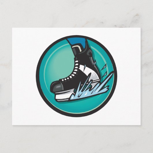 Breng het naar het ijs briefkaart (Voorkant)