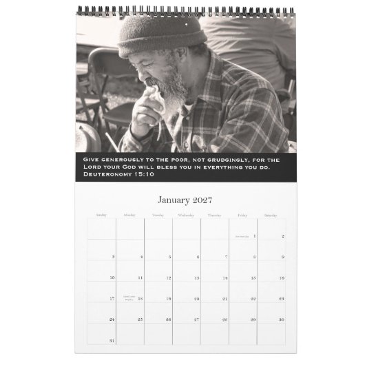 Breng het naar het stappenplan 2010 kalender (Jan 2027)