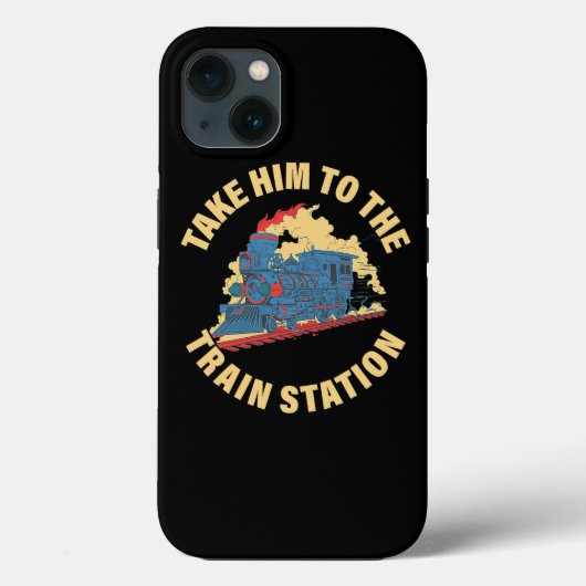 Breng het naar het treinstation Case-Mate iPhone case (Achterkant)