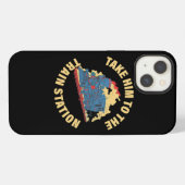 Breng het naar het treinstation iPhone hoesje (Achterkant horizontaal)