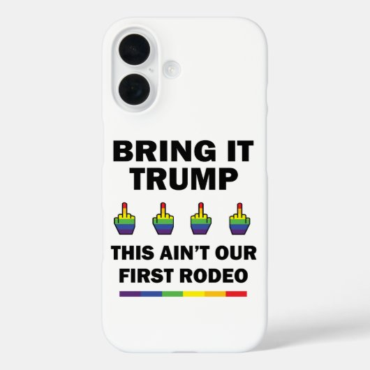 Breng het naar Trump Case-Mate iPhone Case (Achterkant)