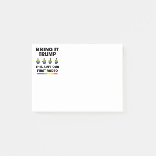 Breng het naar Trump Post-it® Notes (Voorkant)