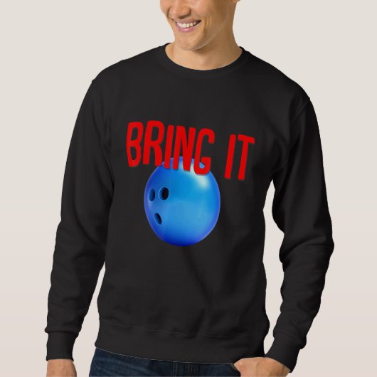 Breng het unieke design van het Bowling Trui (Voorkant)